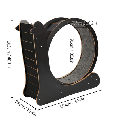 Large Cat Treadmill ,Cat Sport Toy Fitness Weight Loss Device for Cats