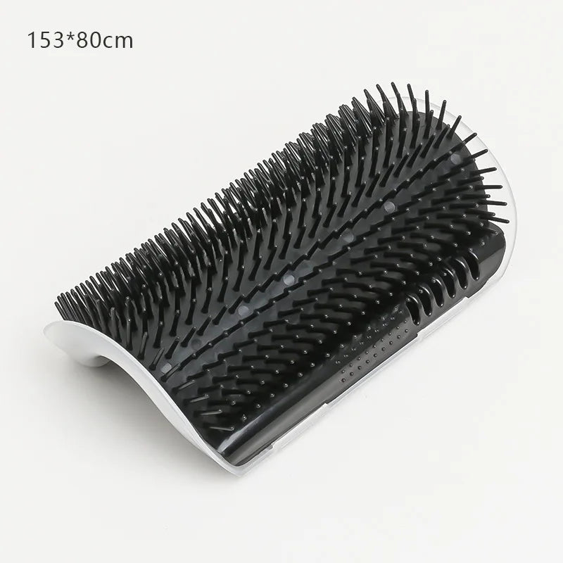 Cat Massage Tool Pet Hair Removal Massage Comb Wall Corner Self Cleaning
