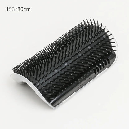 Cat Massage Tool Pet Hair Removal Massage Comb Wall Corner Self Cleaning