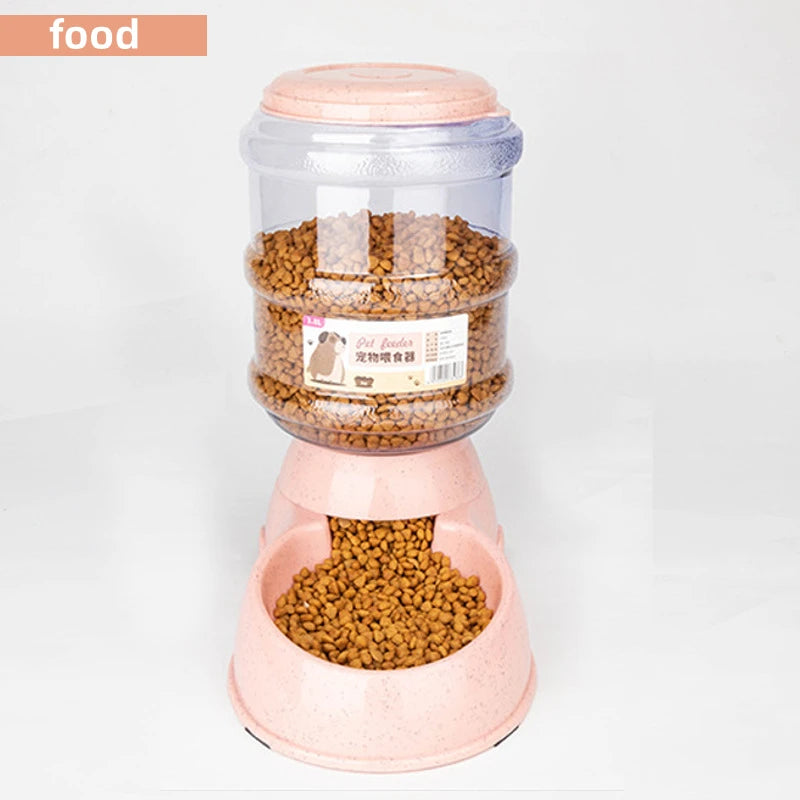 Large Capacity Pet Feeder Bowls Water Dispenser