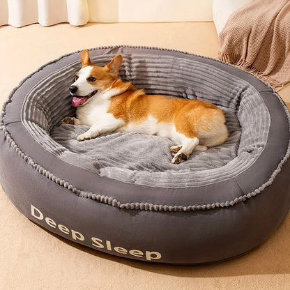 Kennel l Donut  Soft Washable Dog Cat Cushion