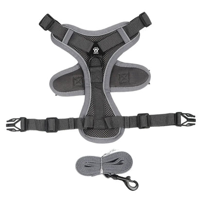 No Pull Harness and Leash Set Vest for  Small Dogs  & Cats