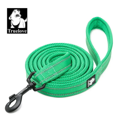 Soft Pet Leash Reflective Nylon Mesh Padded