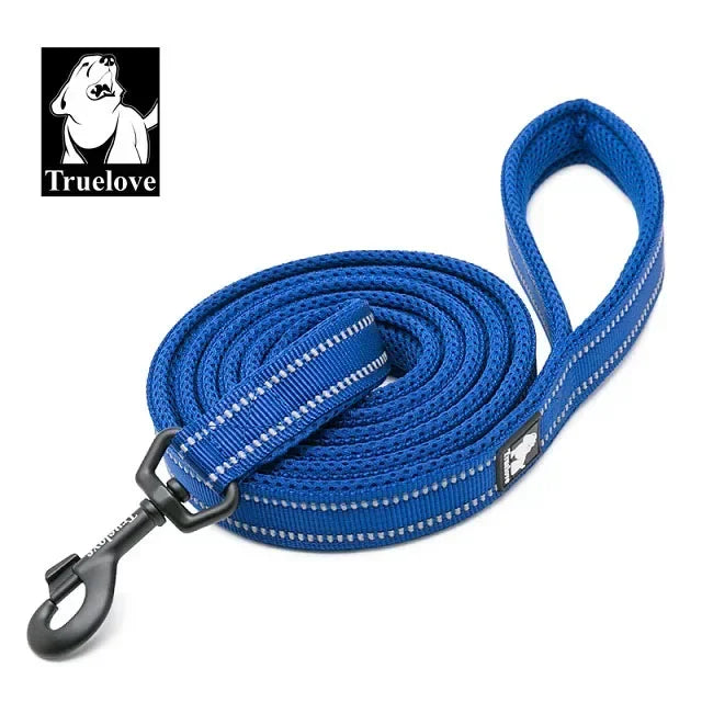 Soft Pet Leash Reflective Nylon Mesh Padded