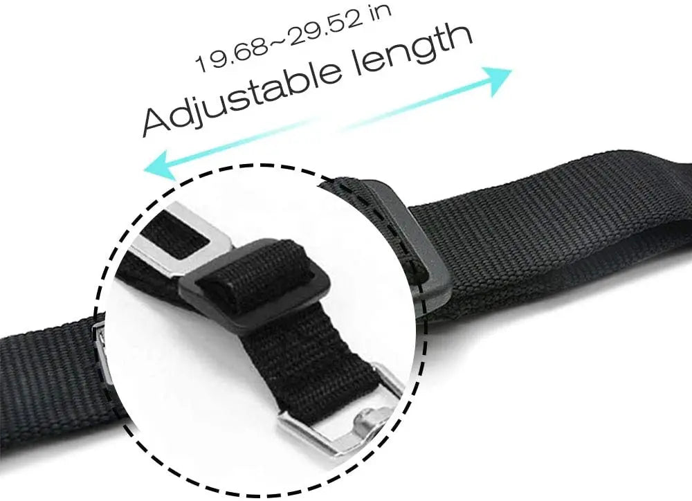 Adjustable Durable Pet Car Seat Belt   ,   Dog Harness Lead Clip