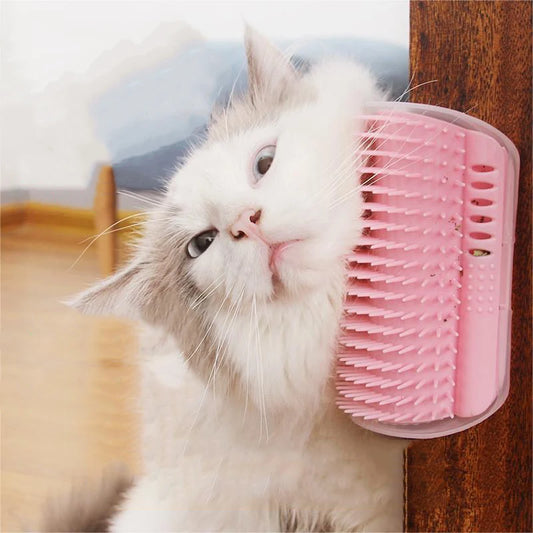 Cat Massage Comb - Corner Scratching Grooming