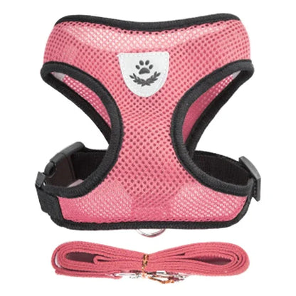 Harness Vest Walking Lead Leash For Puppy