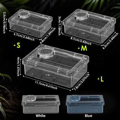 Feeding bowls and water bowls for reptile lizards and geckos