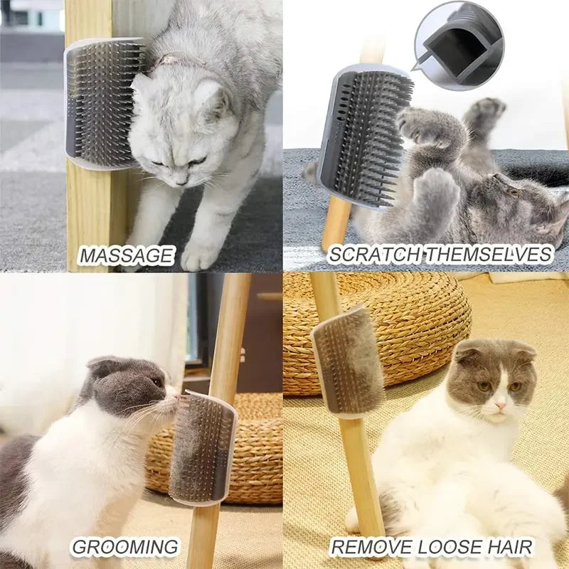 Cat Massage Comb - Corner Scratching Grooming