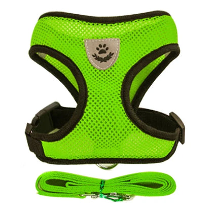 Harness Vest Walking Lead Leash For Puppy