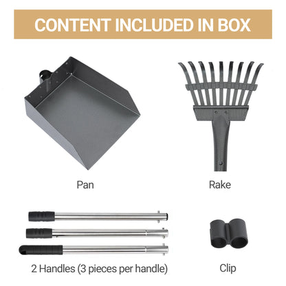 Pet Waste Removal Scoop with Long  Handles
