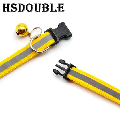 2Pcs/Pack 12 Colors Reflective Adjustable collars