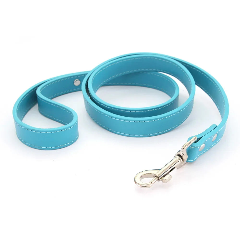 Leather Pet Walking Training Leads