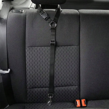 1pc Pet Car Belt, Dog Cat Car Leash, Backseat Pet Tether, Car Seat Car