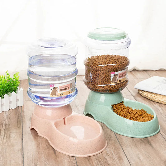 Large Capacity Pet Feeder Bowls Water Dispenser