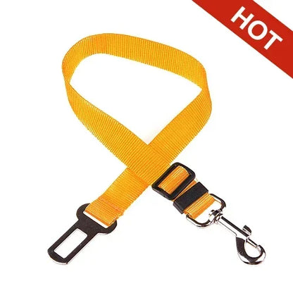 Adjustable Durable Pet Car Seat Belt   ,   Dog Harness Lead Clip