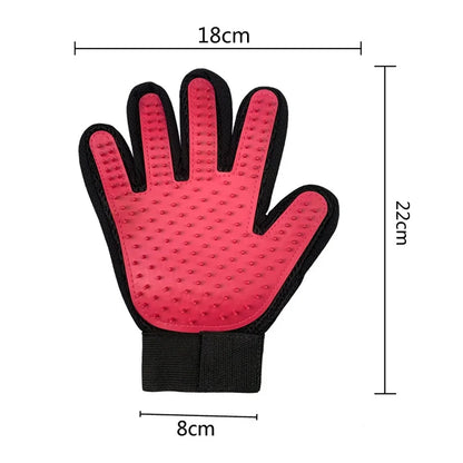 Pet Hair Remover Gloves , Hair Deshedding Brush
