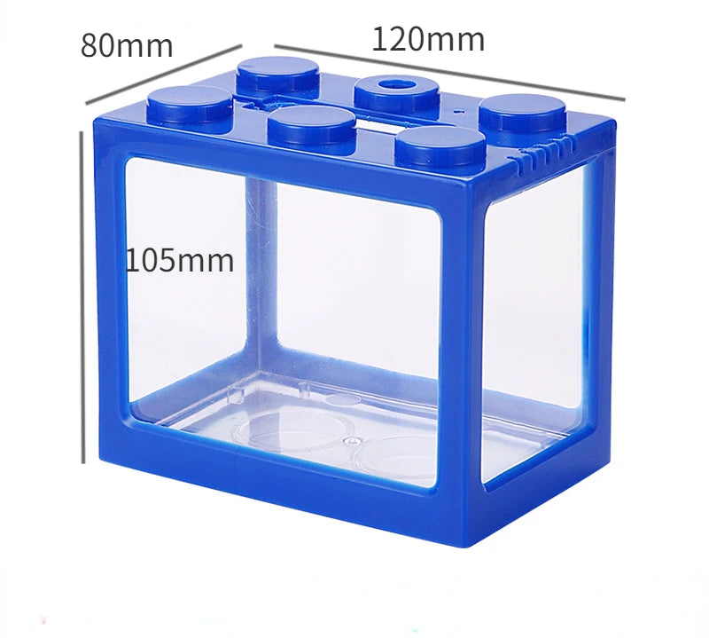 Building Blocks USB Mini Aquarium With LED Light