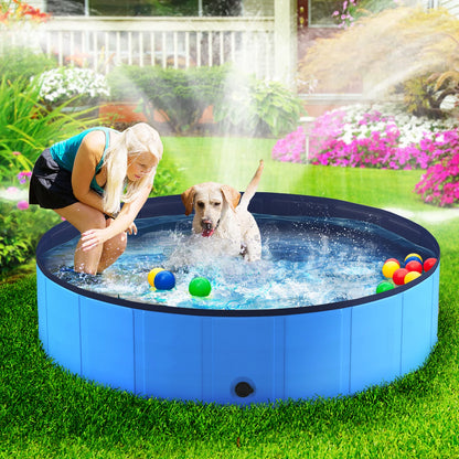 Portable Dog Pool, Pet Bathtub,  Dogs and Cats