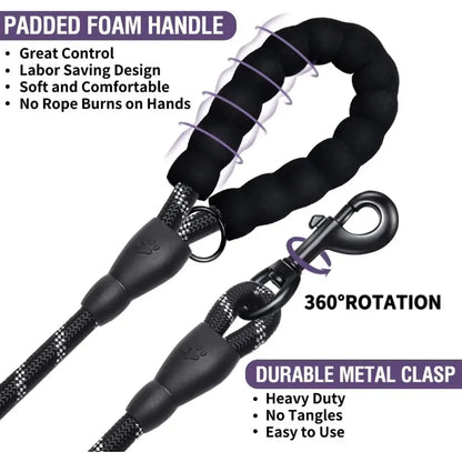 Strong Dog Leashes Reflective Leash