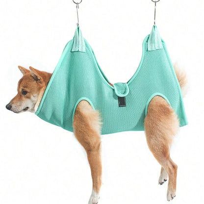 A Suit OF Cat Dog Grooming Anti Scratch Bite Fixed Bag Bath Trimming Restraint Bag Pet Beauty Hammock Hanging Pet Supplies