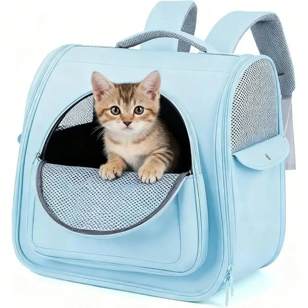Large Cat Carrier Backpack For Small Dogs And Medium Cats