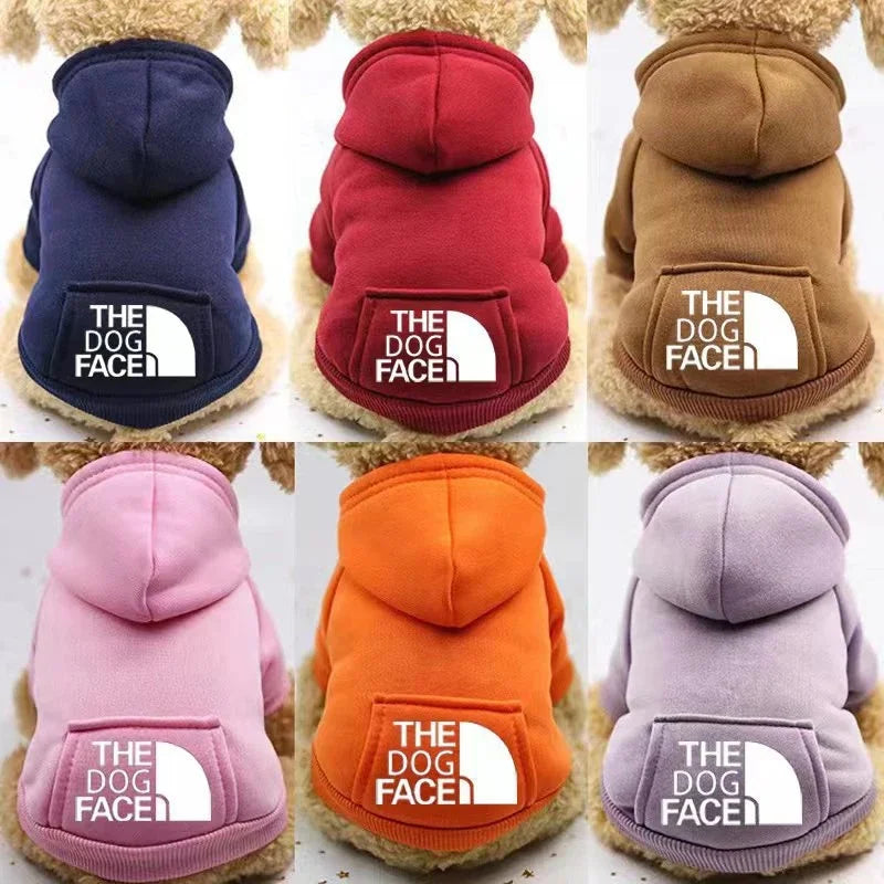 Dog Hoodies Sweatshirt Jacket Warm Fashion