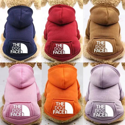Dog Hoodies Sweatshirt Jacket Warm Fashion
