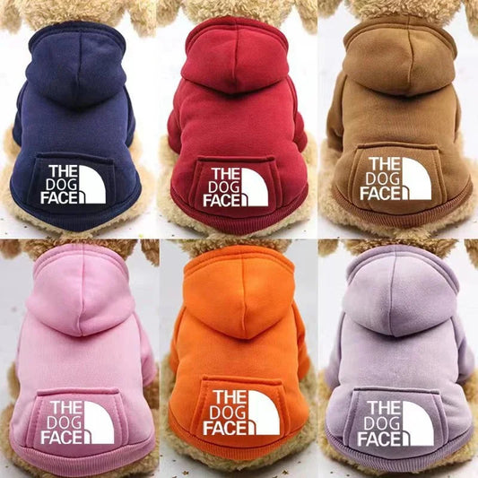 Dog Hoodies Sweatshirt Jacket Warm Fashion