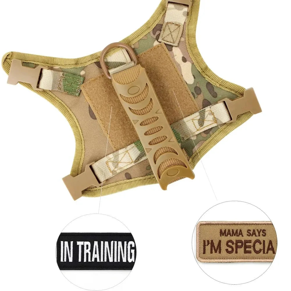 Safe Tactical Harness Vests Traction Leash    with   Two Stickers for Cats Puppies and Small Dogs