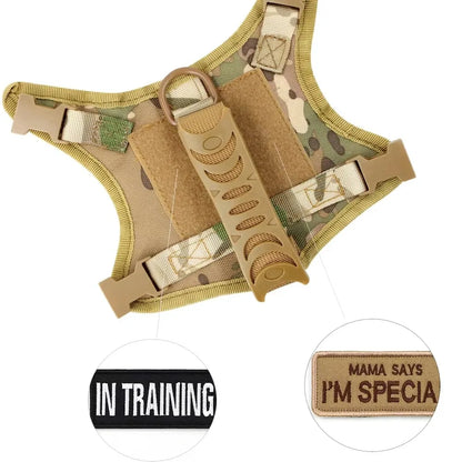 Safe Tactical Harness Vests Traction Leash    with   Two Stickers for Cats Puppies and Small Dogs