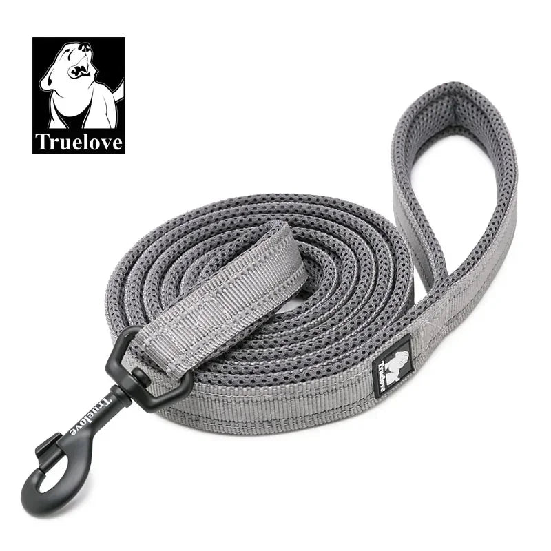 Soft Pet Leash Reflective Nylon Mesh Padded