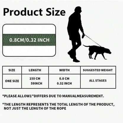 5 FT Heavy Duty Loop Leash, Comfortable Strong Rope