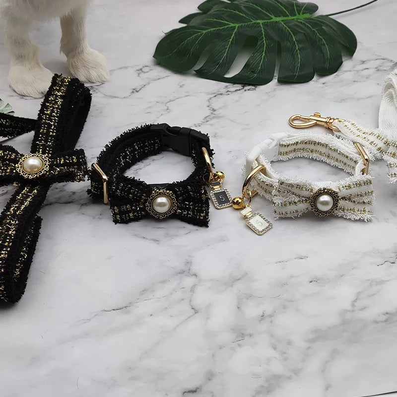 Pet Collar Leash Dog Rope Out Leash Collar Household Cat Neck Decoration