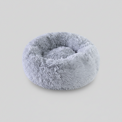 Plush Donut Comfort Pet Bed