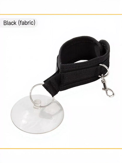 Adjustable Breakaway Cat Collar with Suction Cup Leash
