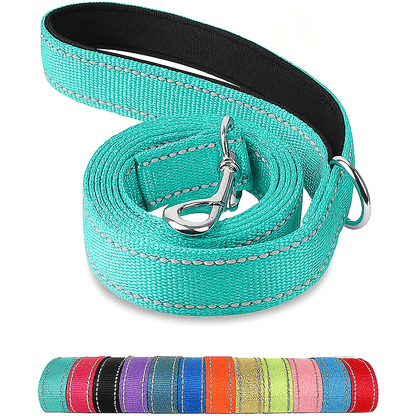 Reflective Pet Leash | Adjustable Polyester Lead Strap for Dogs and Cats